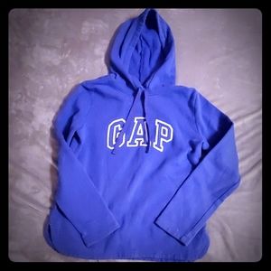 Gap indigo hoodie